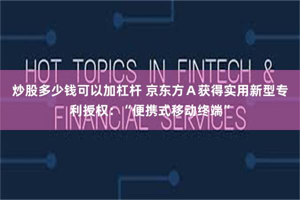 炒股多少钱可以加杠杆 京东方Ａ获得实用新型专利授权：“便携式移动终端”
