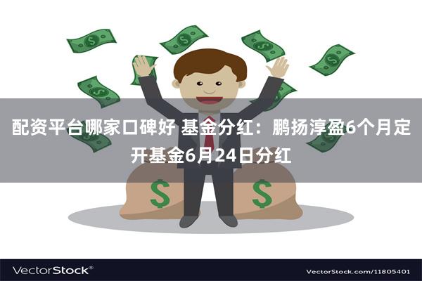 配资平台哪家口碑好 基金分红：鹏扬淳盈6个月定开基金6月24日分红