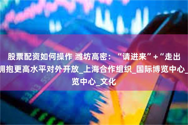 股票配资如何操作 潍坊高密：“请进来”+“走出去”拥抱更高水平对外开放_上海合作组织_国际博览中心_文化